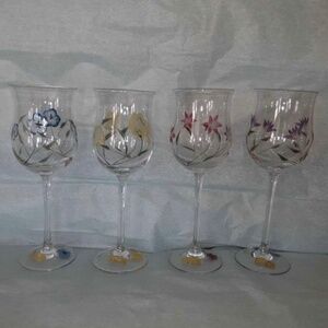 Lenox Floral Spirit Wine Glass set